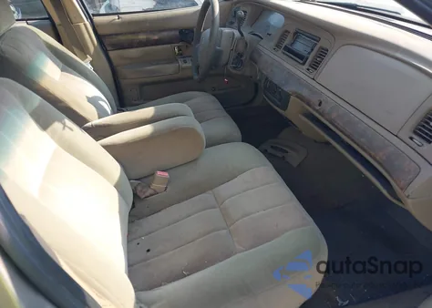 2005 Mercury Grand Marquis Gs из США, поврежденный, VIN 2MEFM74W25X625920